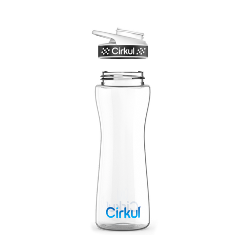 22oz. Plastic Bottle & Comfort Grip Lid AJVD94